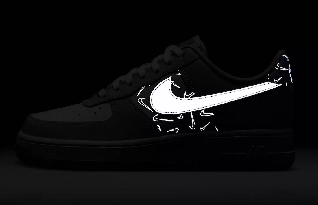 Nike Air Force 1 Reflective Low Swoosh DR7857-101 санаи барориши