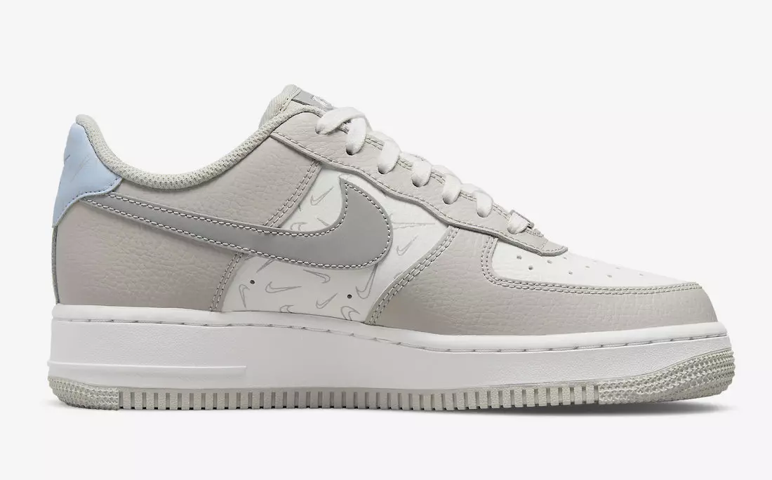 Nike Air Force 1 lavreflekterende Swoosh DR7857-101 Utgivelsesdato