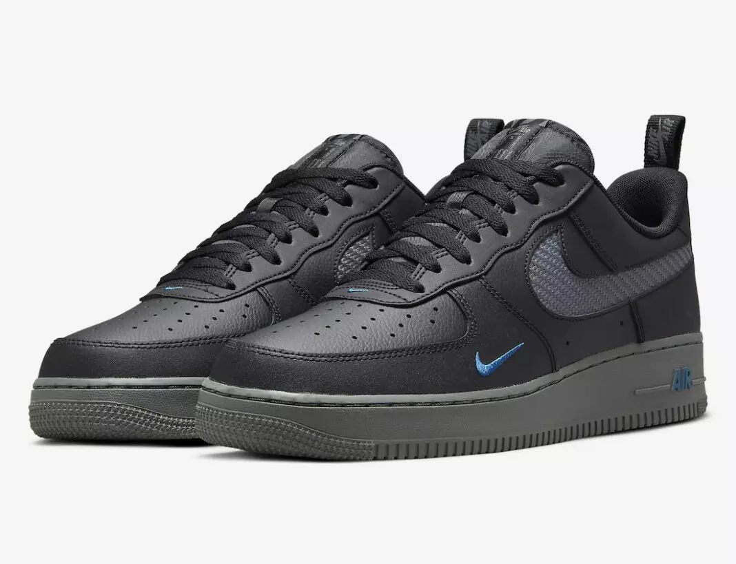 Nike Air Force 1 Low Black Blue DR0155-002 Release Datum