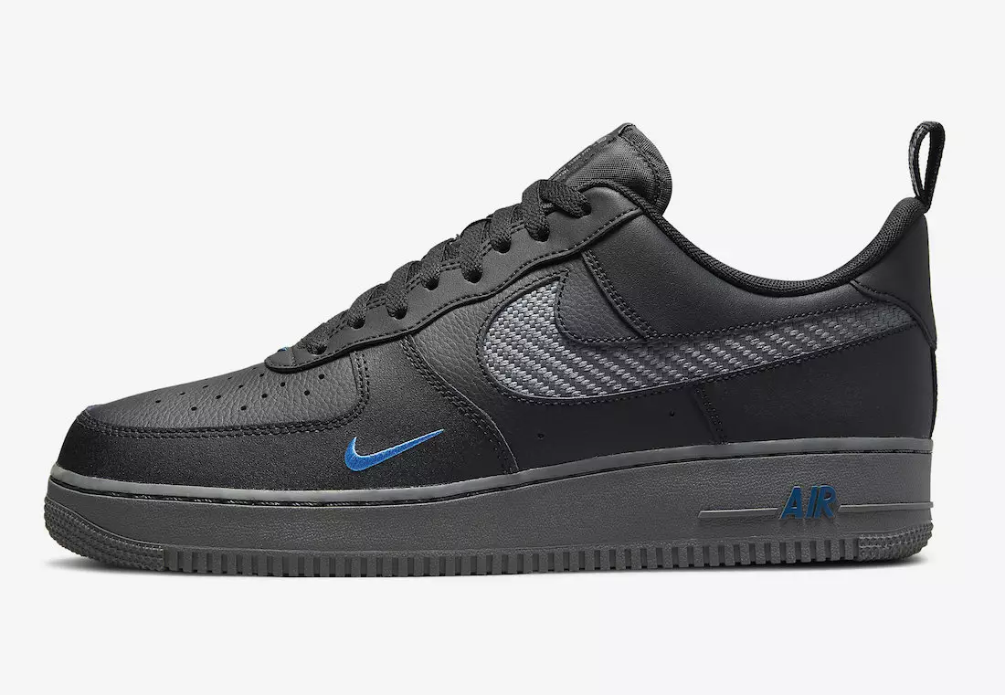 Ημερομηνία κυκλοφορίας Nike Air Force 1 Low Black Blue DR0155-002