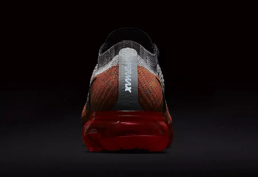 Nike Air VaporMax Wolf Cinza Bright Crimson 849557-026