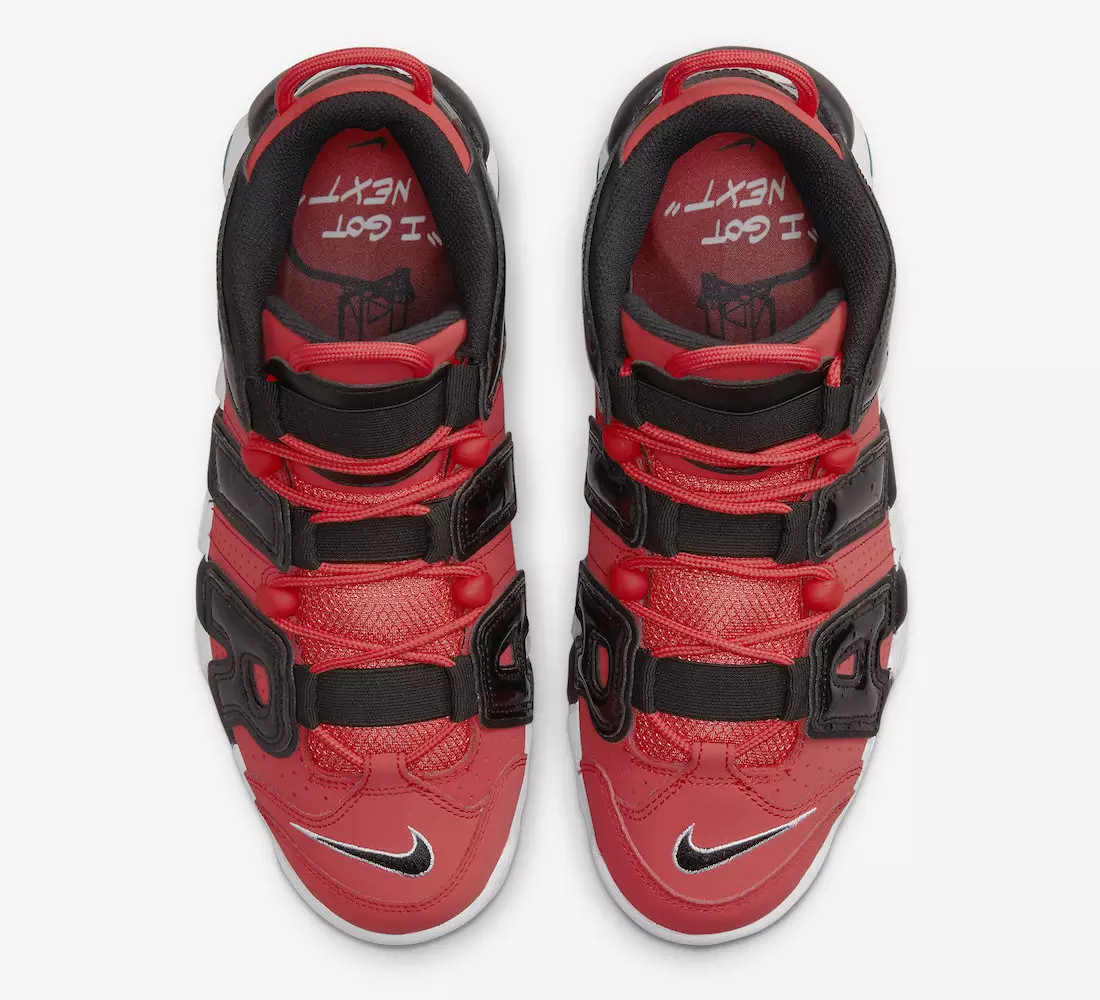 Nike Air Daugiau Uptempo Gavau kitą DV2129-600 išleidimo datą