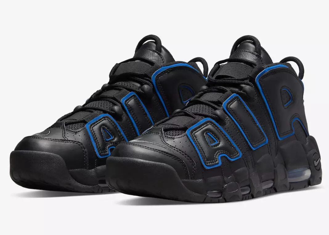 Nike Air More Uptempo Black Royal DV6487-001 Dáta Eisiúna