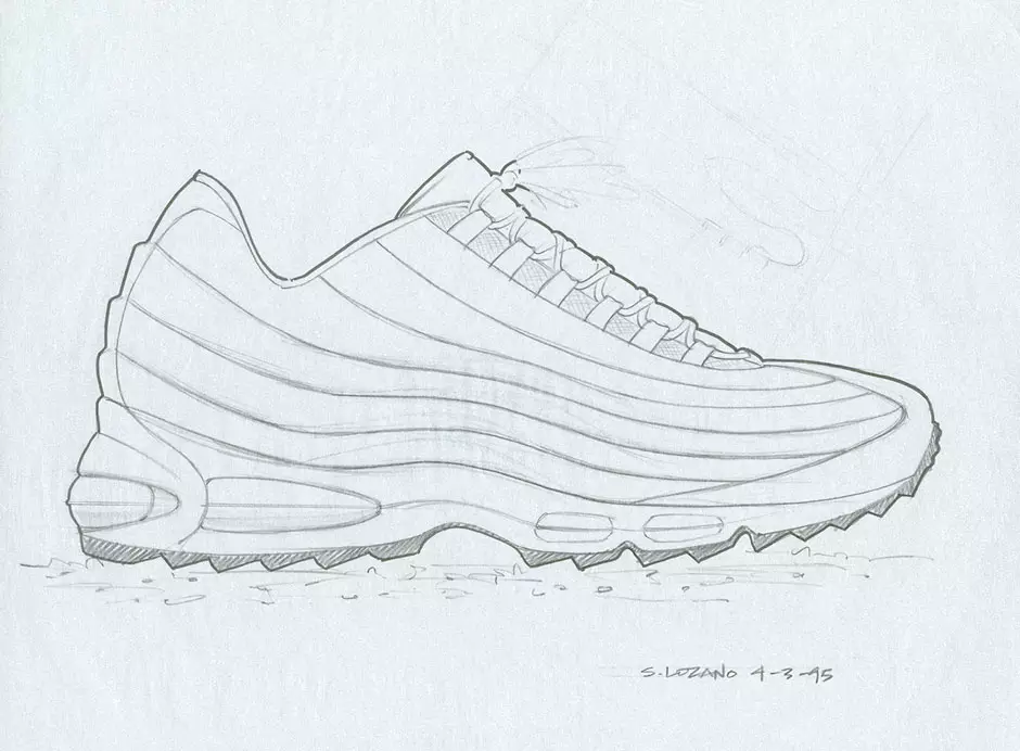 Nike Air Max 95 дизайнері Серхио Лозано