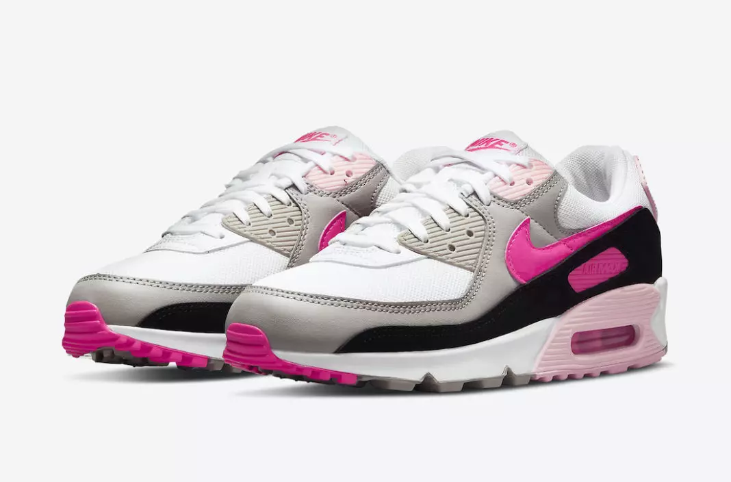 Nike Air Max 90 Pink DM3051-100 Чыгарылган күнү