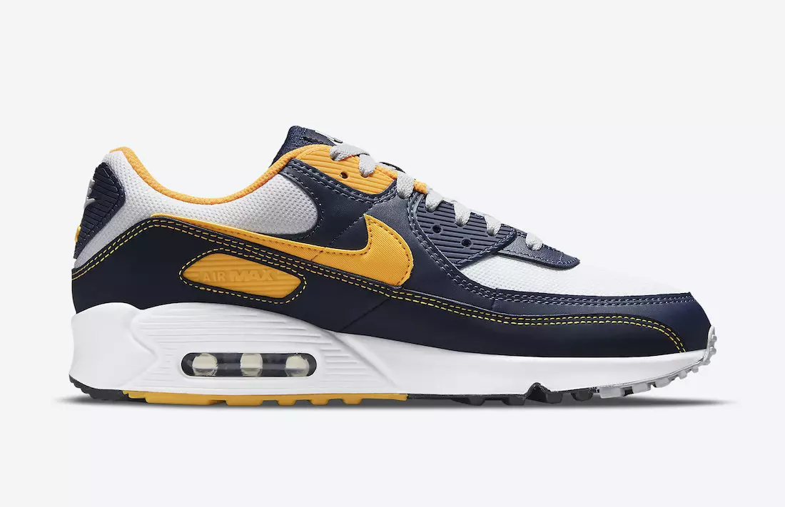 Nike Air Max 90 Michigan DC9845-101 Utgivningsdatum