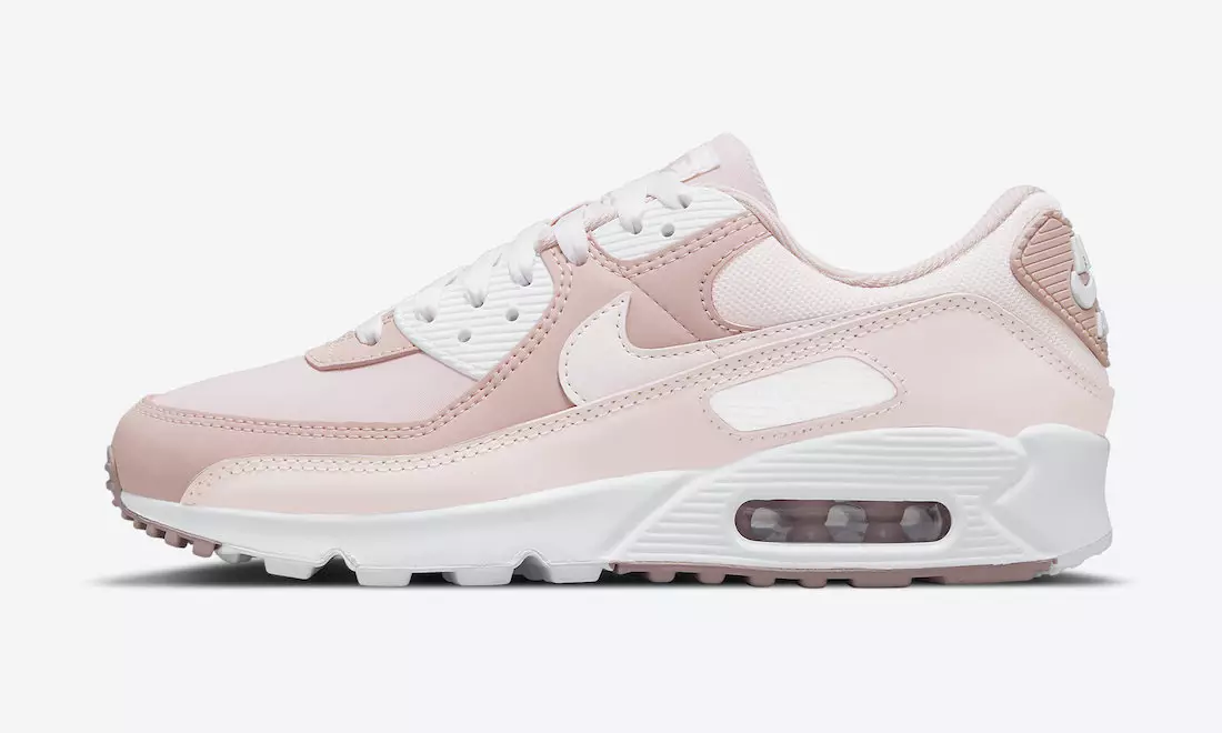 Nike Air Max 90 Barely Rose Pink Oxford DJ3862-600 ဖြန့်ချိသည့်ရက်စွဲ