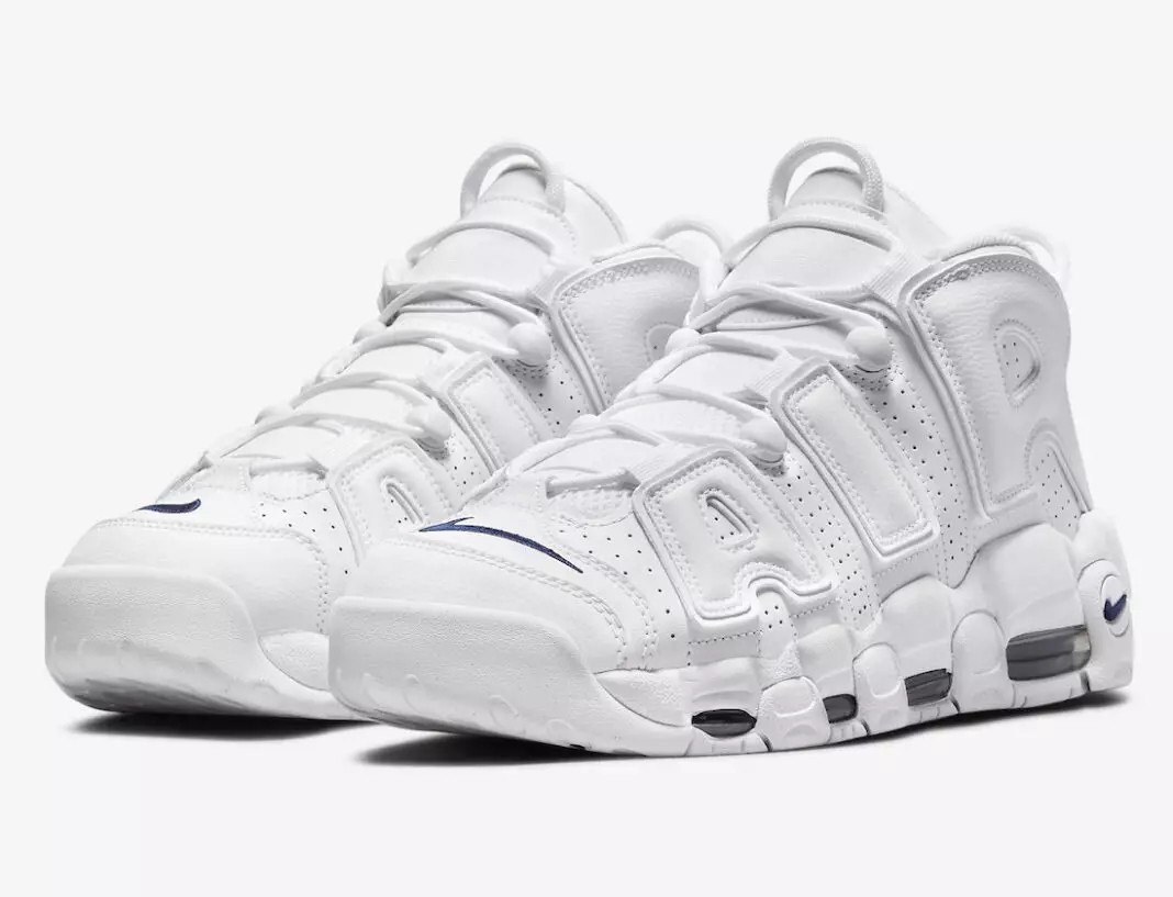 Nike Air More Uptempo White Midnight Navy DH8011-100 väljalaskekuupäev