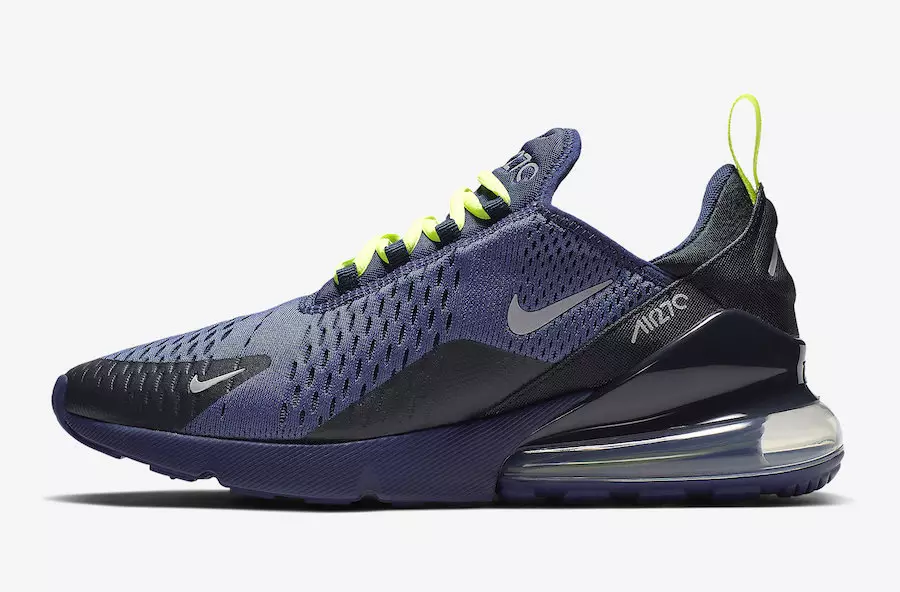 Nike Air Max 270 Blue Void Volt CD7337-400 תאריך שחרור