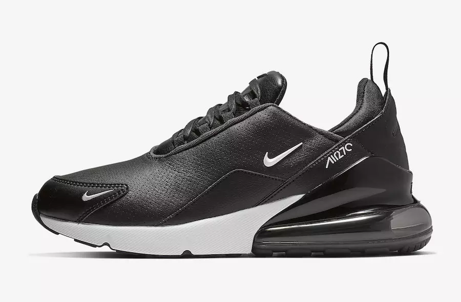 Nike Air Max 270 Kulit Premium Hitam BQ6171-001 Tanggal Rilis