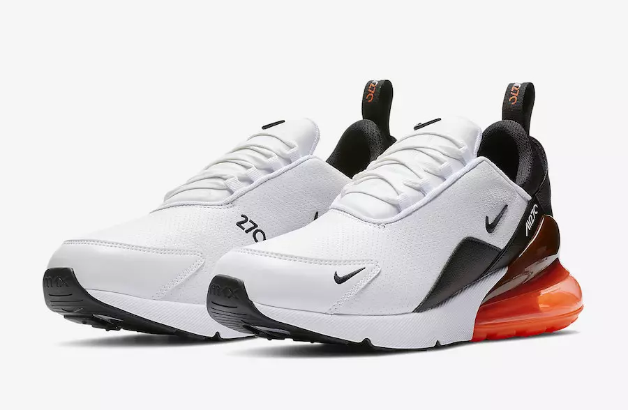 Nike Air Max 270 Premium Leather White BQ6171-100 Дата на издаване