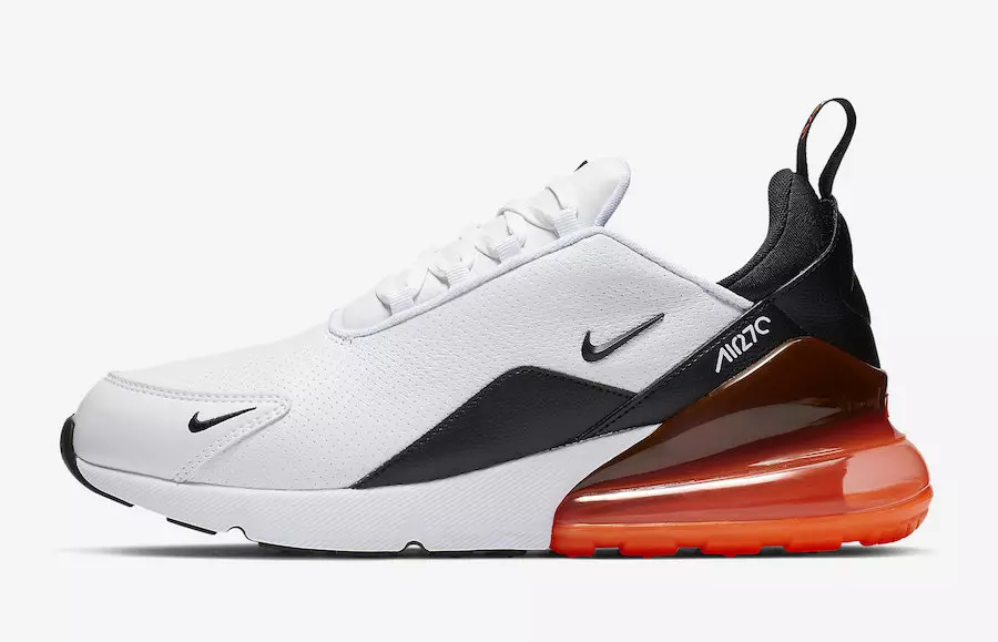 Nike Air Max 270 Premium Leather White BQ6171-100 Išleidimo data