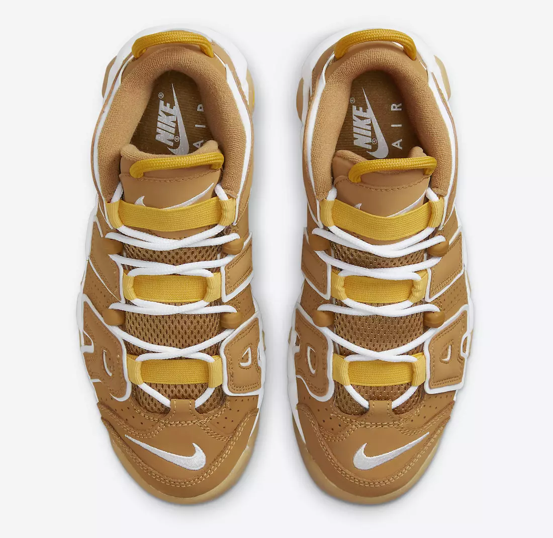 Nike Air More Uptempo Wheat GS DQ4713-700 Tarikh Tayangan