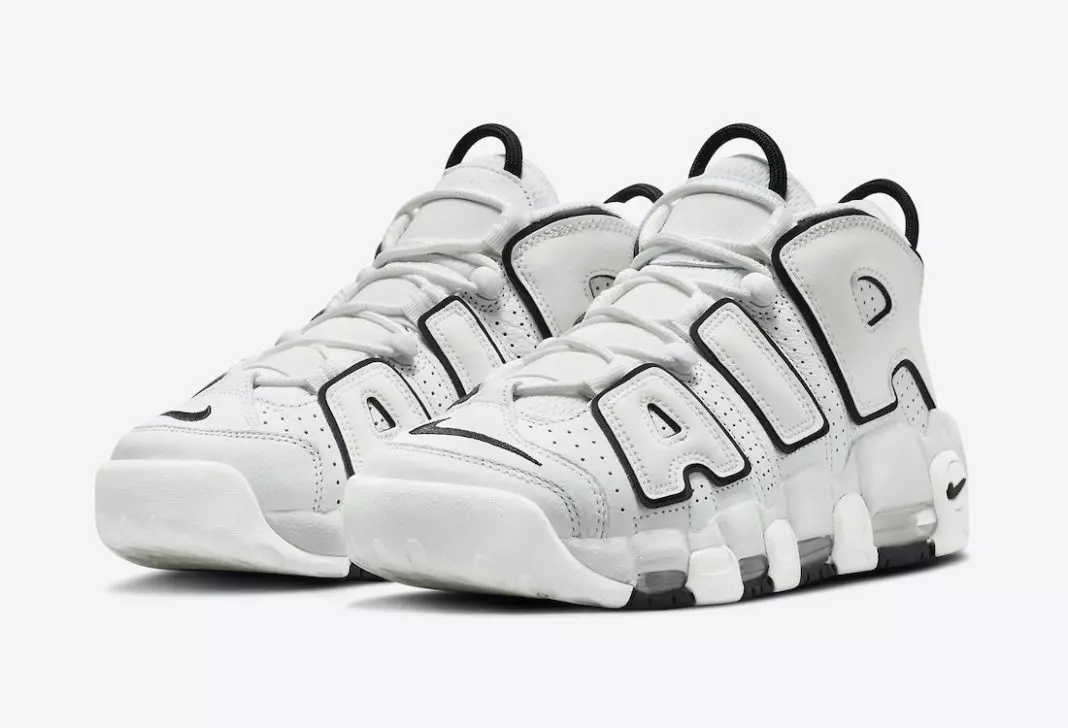 Nike Air More Uptempo White Black DO6718-100 Дата на издаване