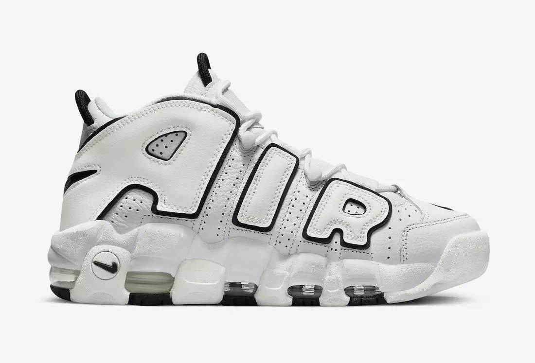 Nike Air More Uptempo White შავი DO6718-100 გამოშვების თარიღი