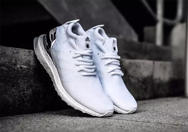 Ronnie Fieg adidas Ultra Boost Mid White Argjend