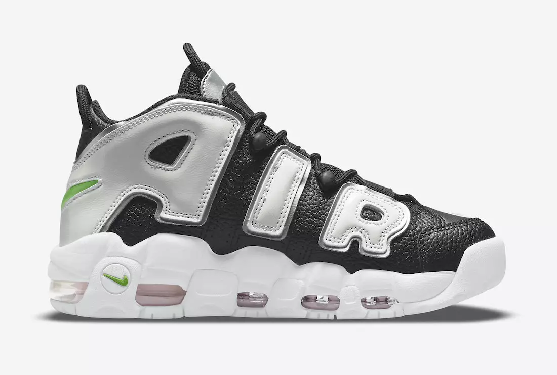 Nike Air More Uptempo Czarny Biały Srebrny DN8008-001 Data premiery