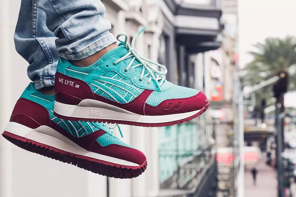 ASICS Gel Lyte III "Spectra Green"