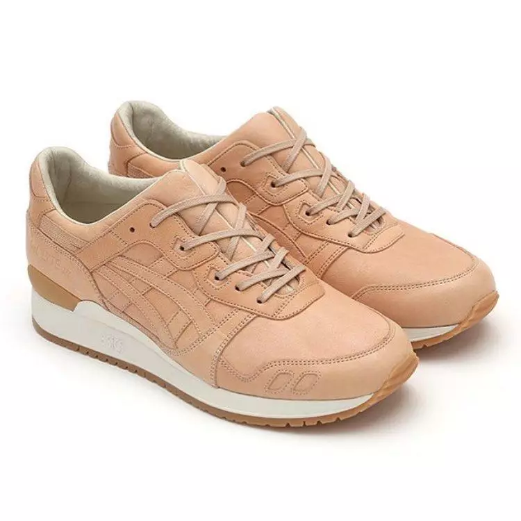 ASICS Gel Lyte III Vegetable Tanned Leather terbatas hanya 300 pasang di seluruh dunia, ASICS Gel Lyte III buatan Jepang ini dijual seharga $500 USD