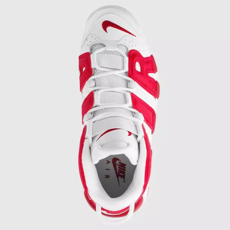 Nike Air More Uptempo Putih Merah