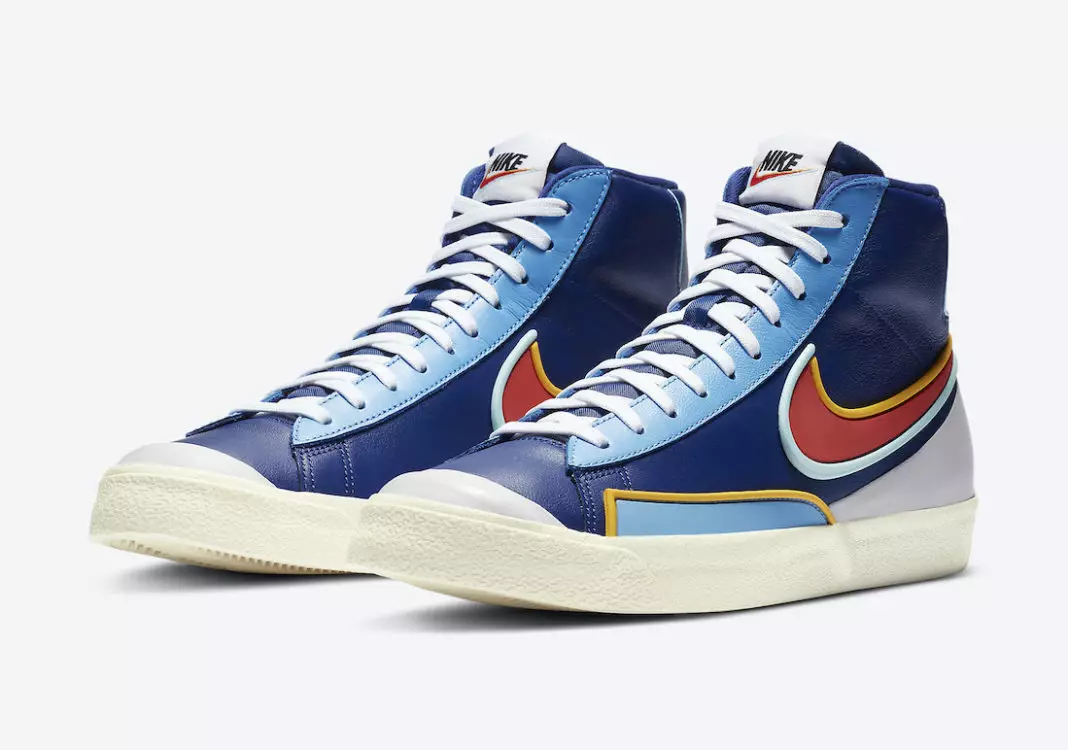 Nike Blazer Mid 77 Infinite Royal Red DA7233-400 Чыгарылган күнү