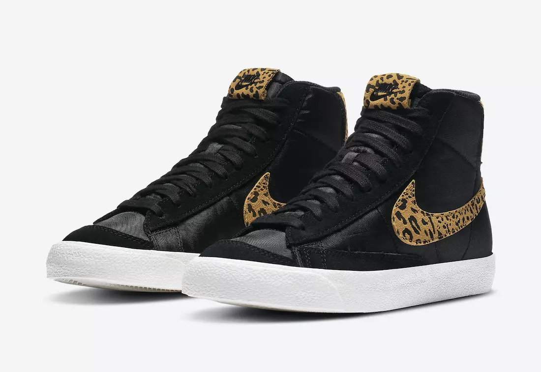 Nike Blazer Lár Clúdaithe i gCló Liopard