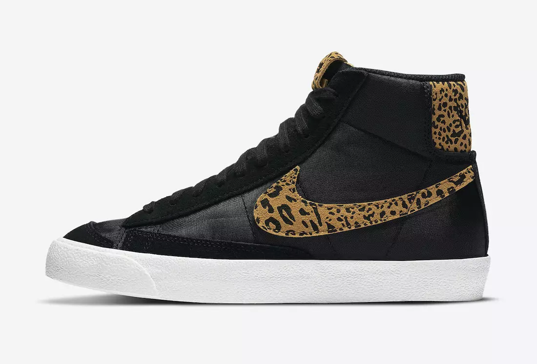 Leopar Baskılı Nike Blazer Orta Kaplı 58557_3