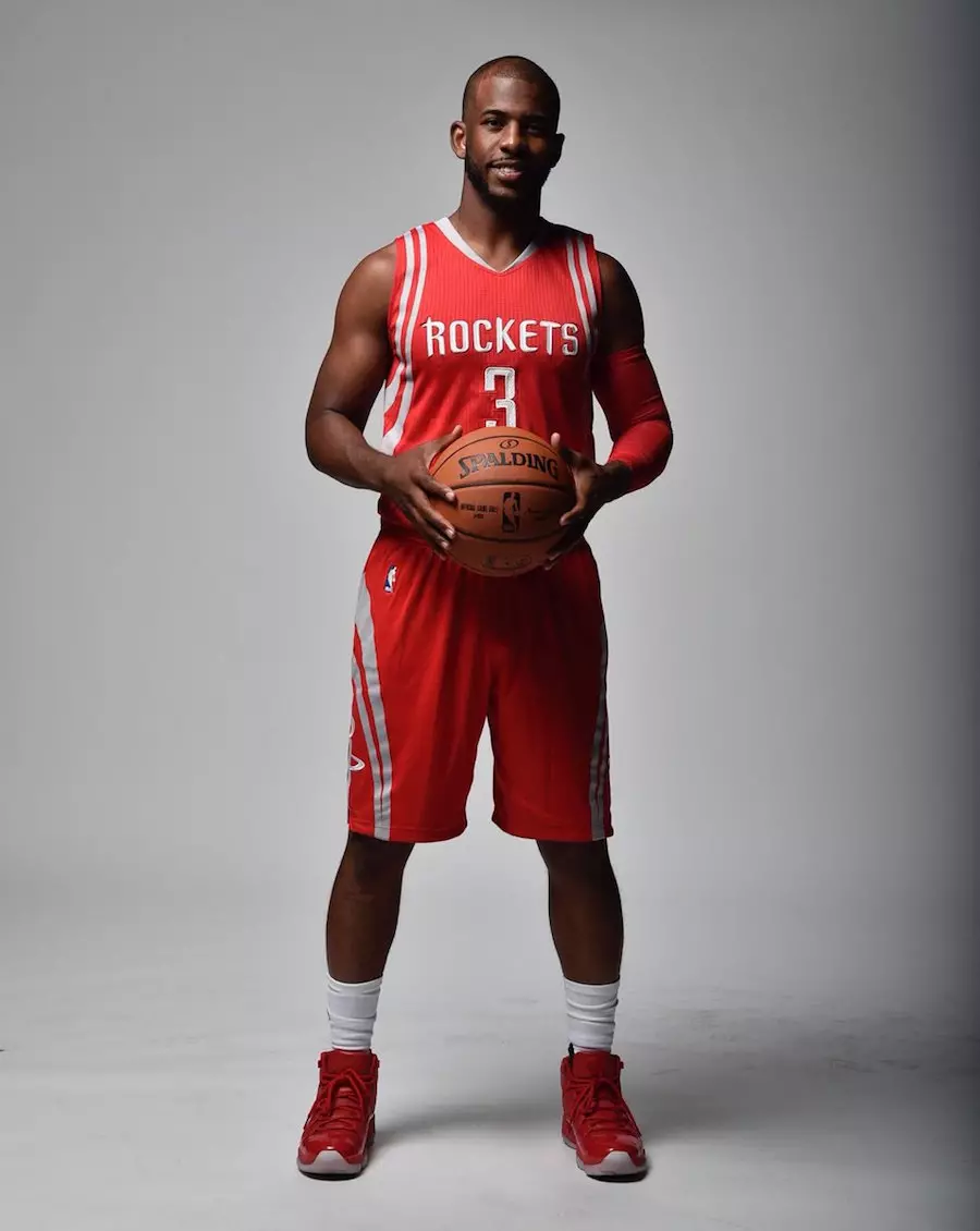 Крис Пол Эйр Джордан 11 Houston Rockets PE