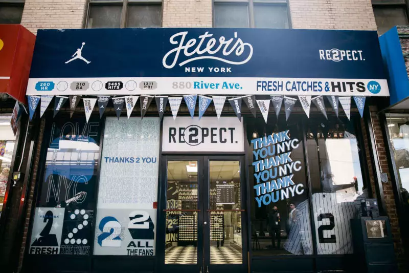 Negozio pop-up di Jordan Derek Jeter