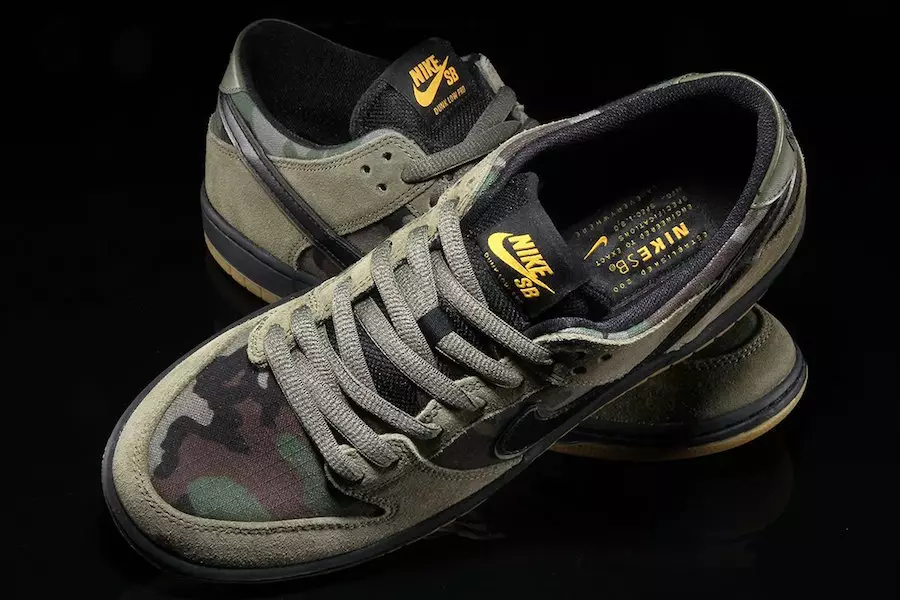 Nike SB Dunk Íseal Camo 854866-209