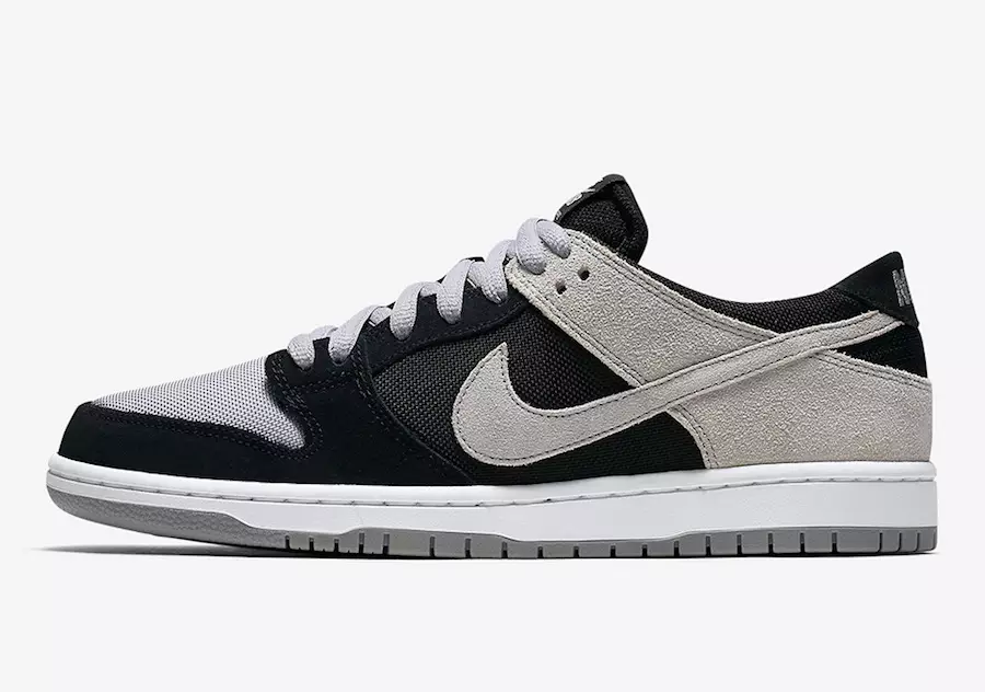 Nike SB Dunk Low Zwart Wolf Grijs 854866-001