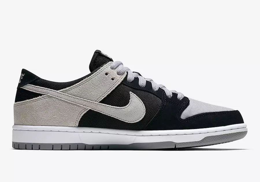 Nike SB Dunk Low Zwart Wolf Grijs 854866-001