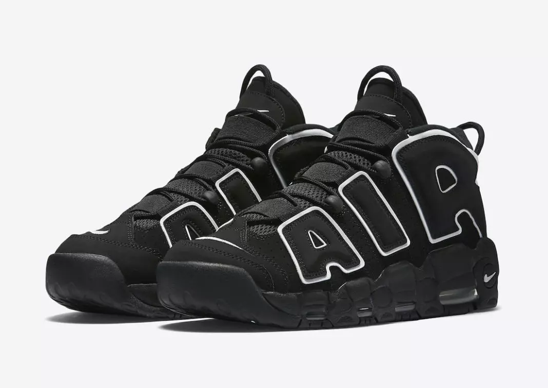 Nike Air More Uptempo OG Black White 2020 414962-002 Дата выпуску 2020