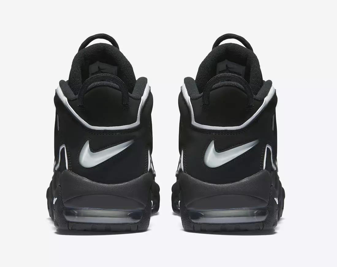 Nike Air More Uptempo OG Қара ақ 2020 414962-002 2020 Шығарылым күні