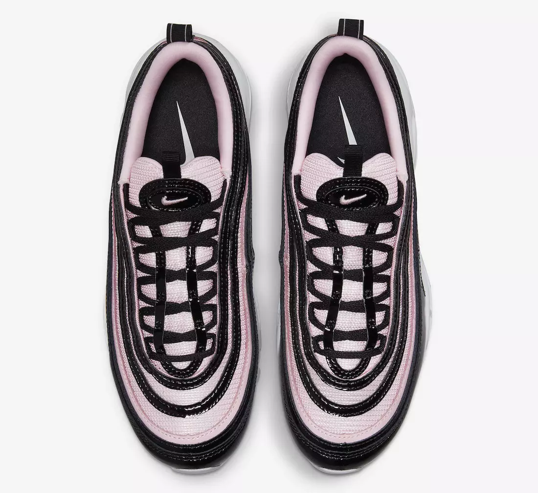 Nike Air Max 97 Rosa Svart Patent DM8268-600 Utgivningsdatum