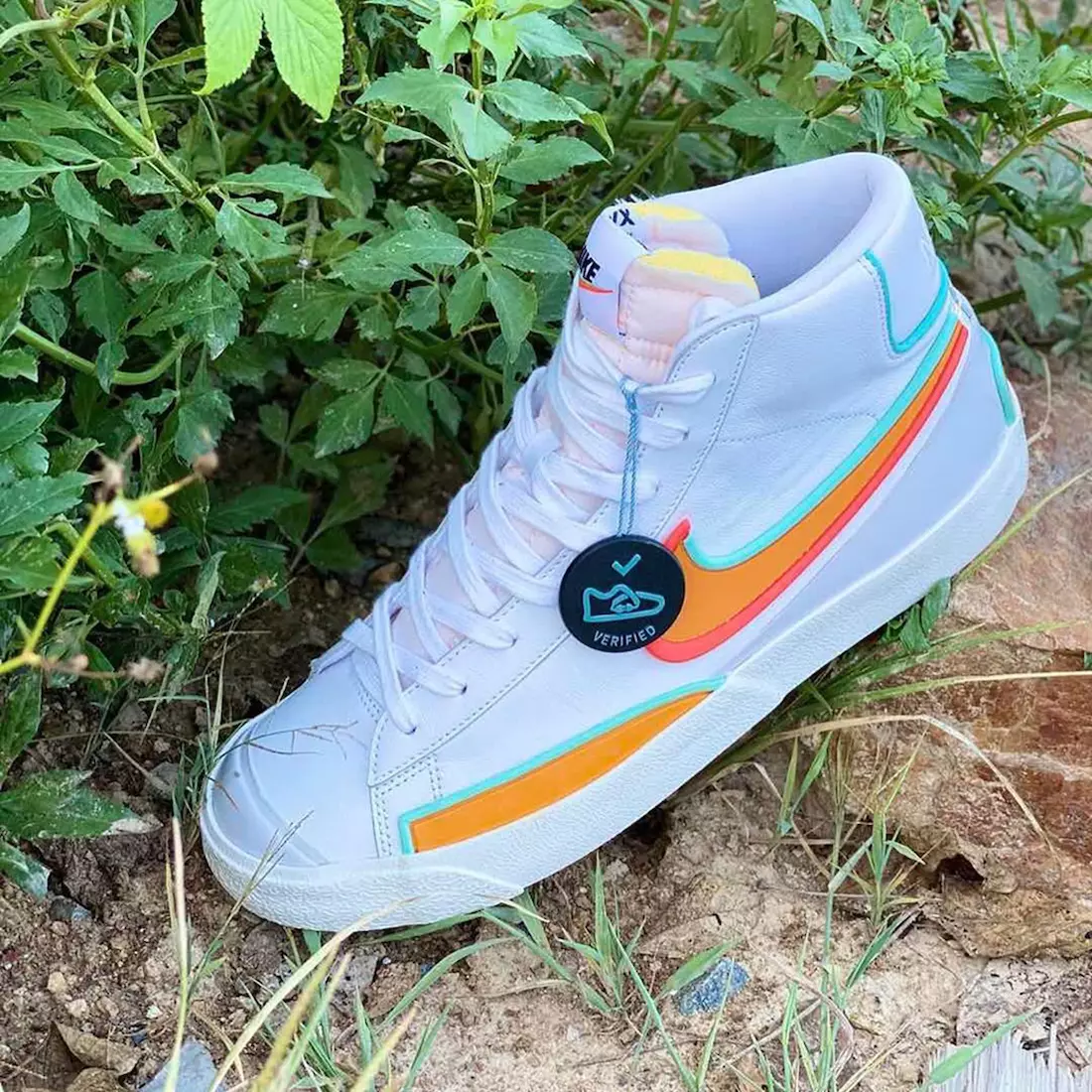 Nike Blazer Mid 77 DMSX White Kumquat Aurora Green Bright Crimson Buraxılış Tarixi