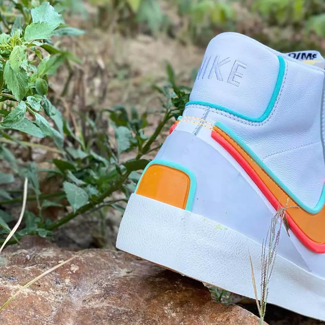 Nike Blazer Mid 77 DMSX White Kumquat Aurora Green Bright Crimson Releasedatum