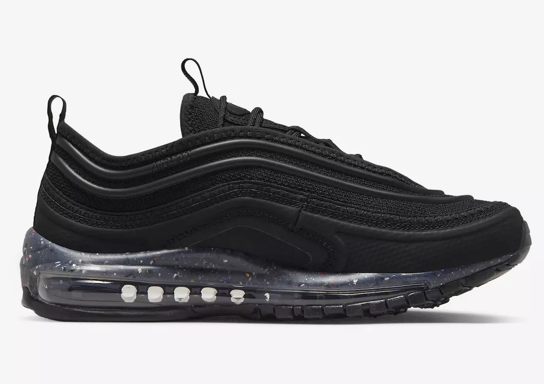 Nike Air Max 97 Terrascape Triple Black DQ3976-001 Tarehe ya Kutolewa