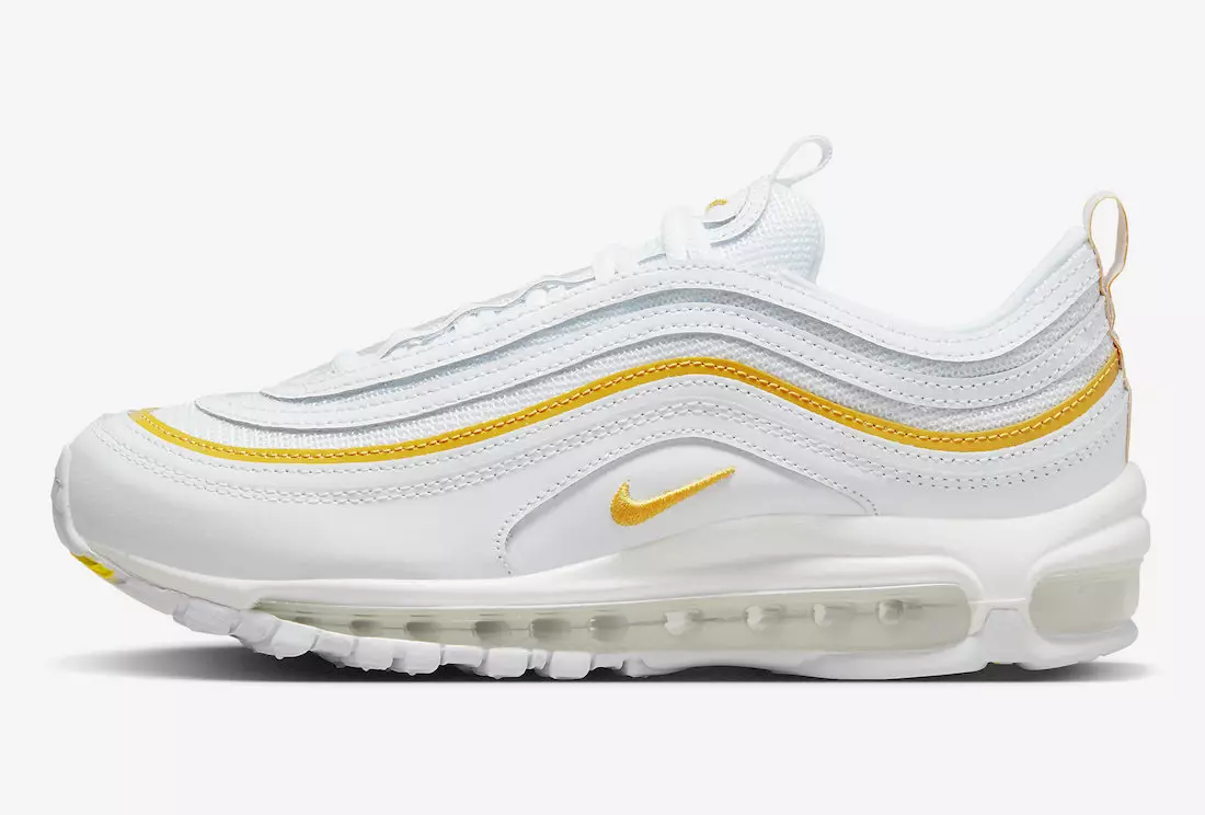 Tarehe ya Kutolewa ya Nike Air Max 97 Nyeupe Njano DM8268-100