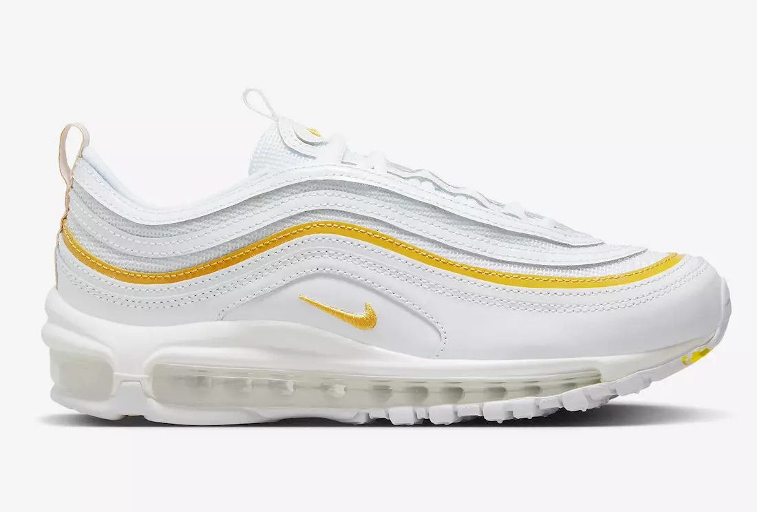 Nike Air Max 97 Oq sariq DM8268-100 Chiqarilgan sana