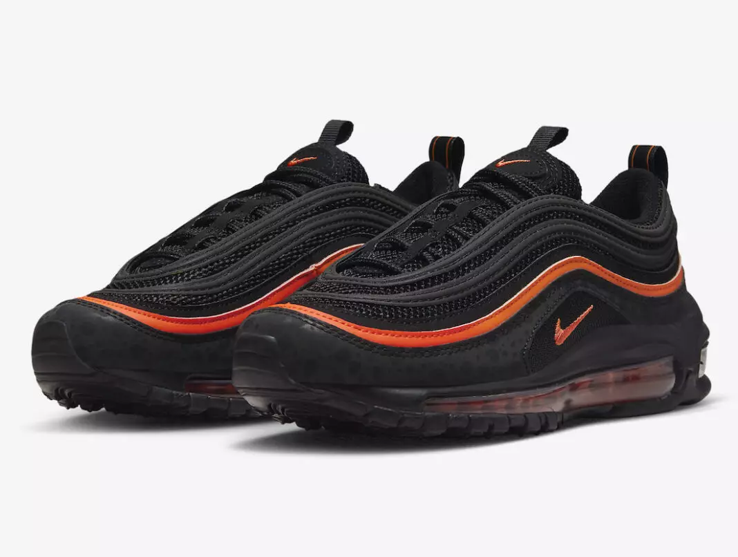 Nike Air Max 97 GS Safari DX3088-001 מעלדונג טאָג