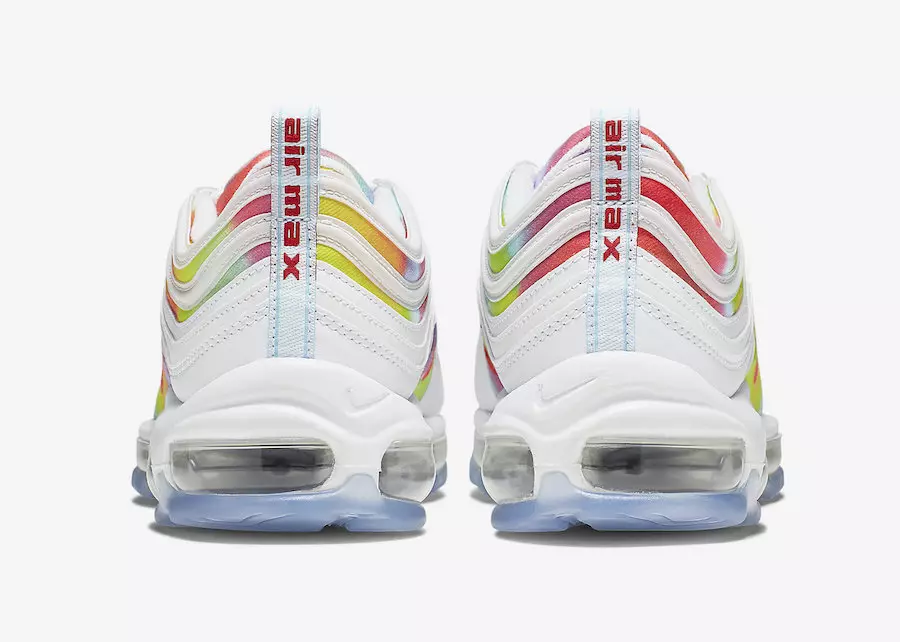 Nike Air Max 97 Tie-Dye Bianche CK0839-100 Data di rilascio