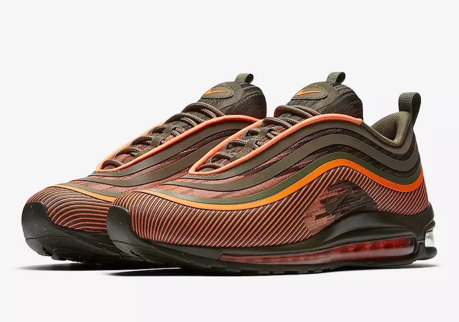 Nike Air Max 97 Ultra '17 ကို Fall Colours ဖြင့်ဖြန့်ချိသည်။