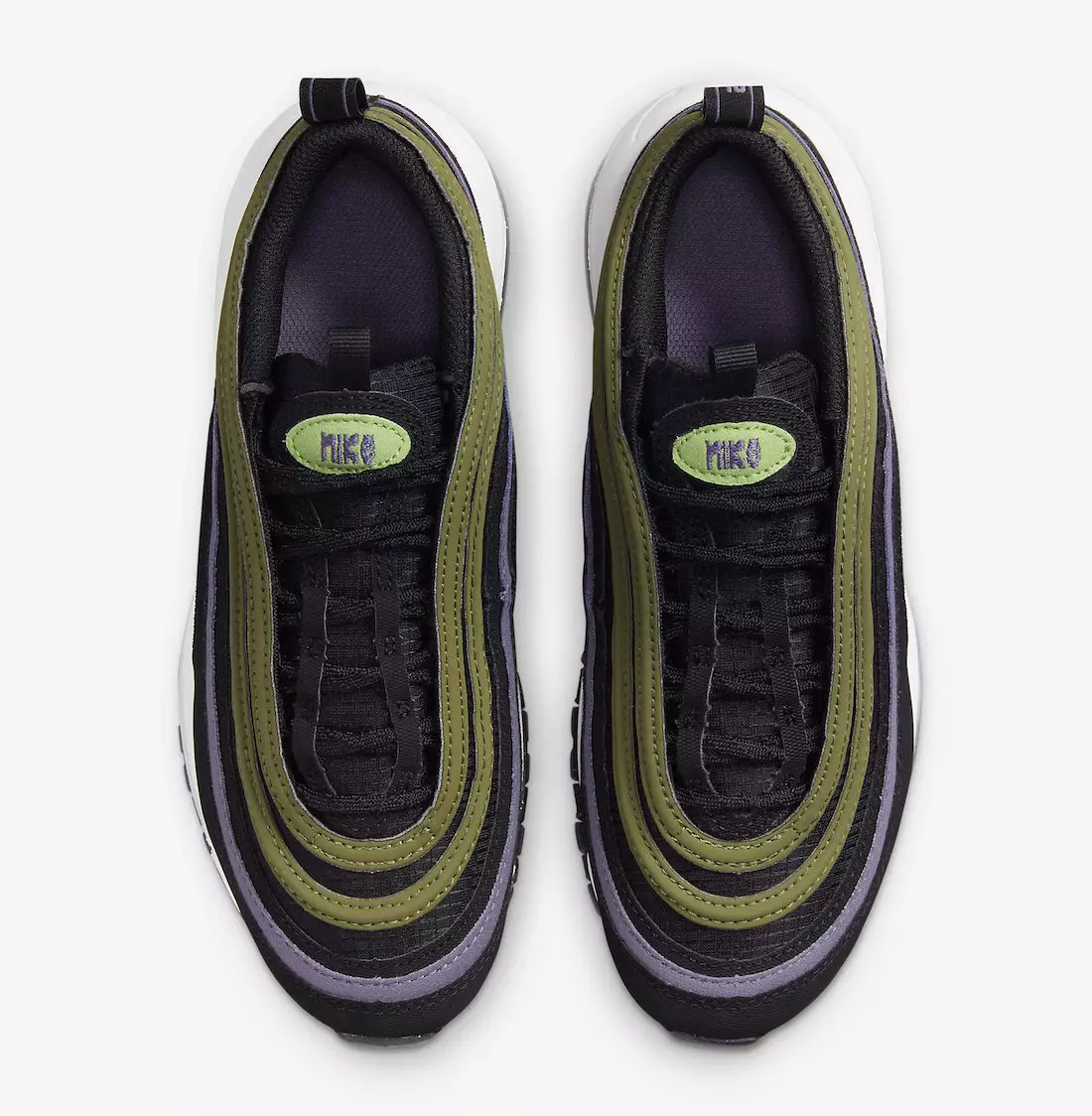 Nike Air Max 97 GS Siyah Mor Yeşil DX4734-001 Çıkış Tarihi