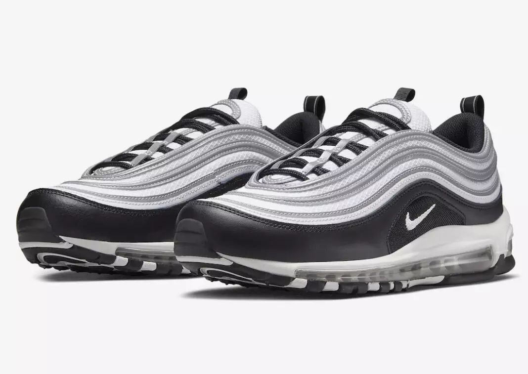 Nike Air Max 97 White Black Silver DM0027-001 ဖြန့်ချိသည့်ရက်စွဲ