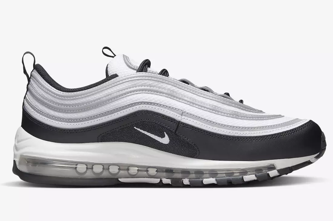 Nike Air Max 97 Blanc Negre Plata DM0027-001 Data de llançament