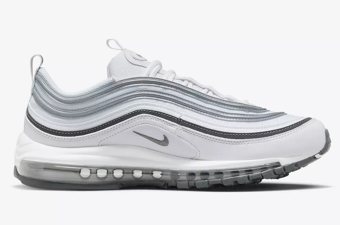 Nike Air Max 97 White Silver Gray DX8970-100 Чыгарылган күнү