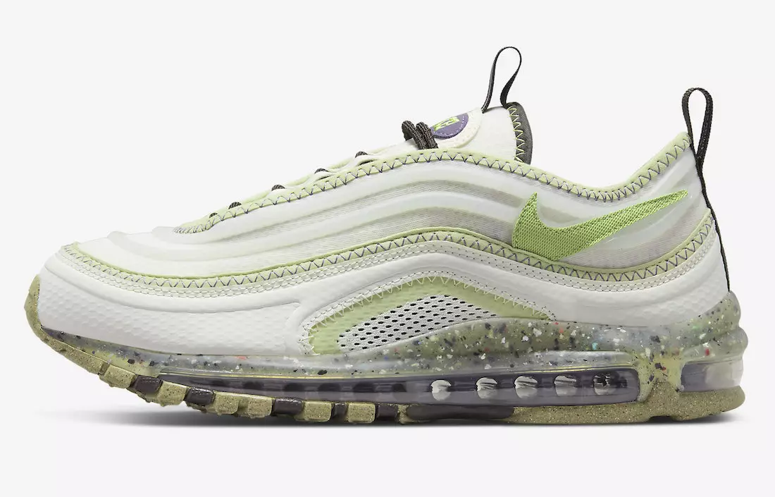 Nike Air Max 97 Terrascape Phantom Vivid Green Olive Aura DJ5019-002 Útgáfudagur