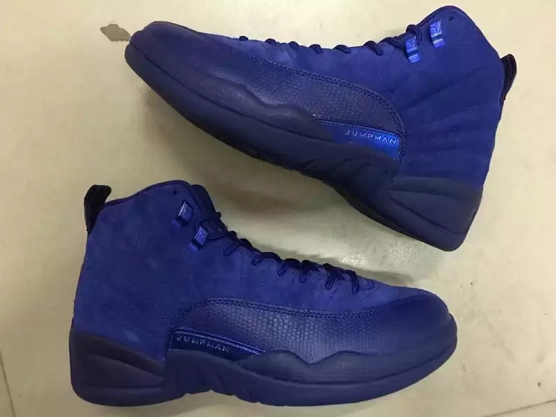 Blauwe Air Jordan 12