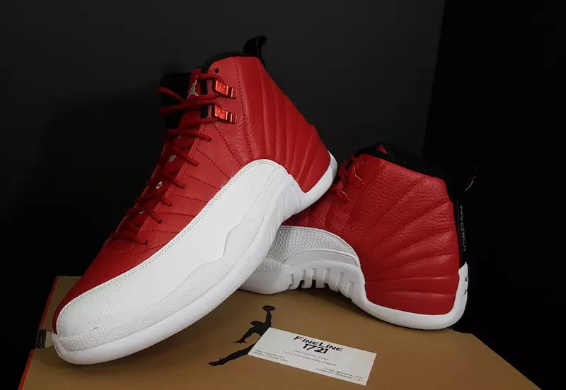 Air Jordan 12 Alternate Gym အနီရောင် အဖြူရောင်